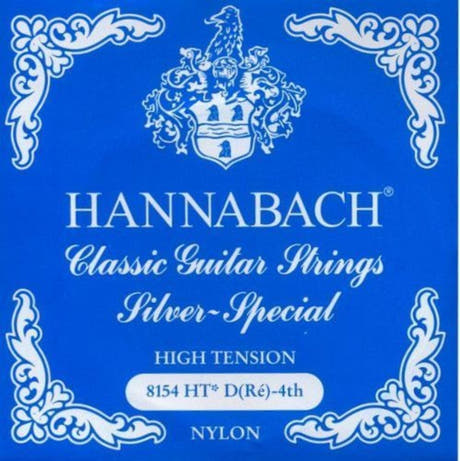 Hannabach 815 D4 basstreng til klassisk guitar, high tension