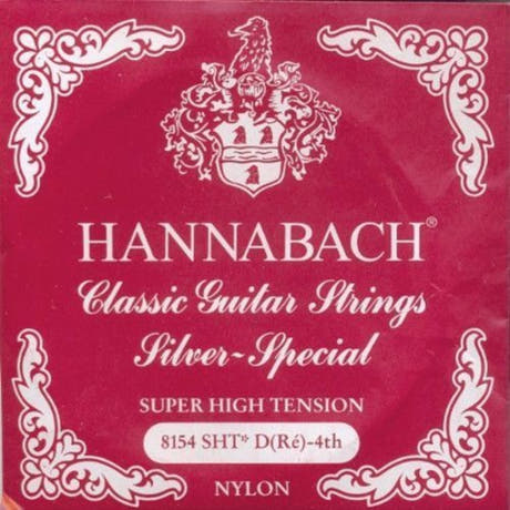 Hannabach 815 D4 basstreng til klassisk guitar, super high tension