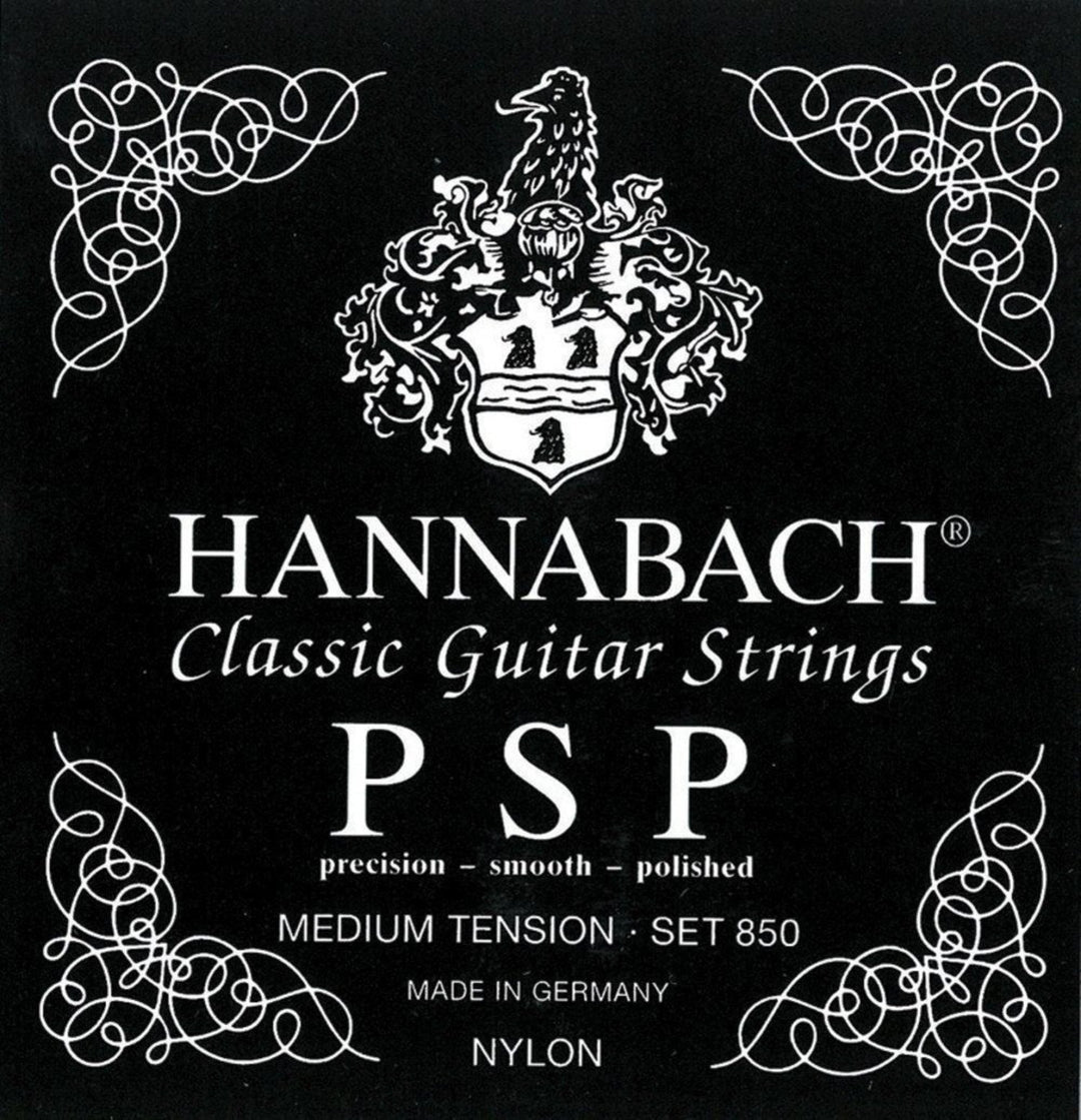Hannabach Strings for classic guitar Serie 850 Medium tension PSP - Set medium (850MT)