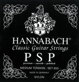 Hannabach Strings for classic guitar Serie 850 Medium tension PSP - Set medium (850MT)