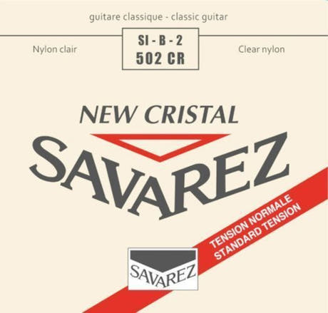 Savarez 502CR Corum New Cristal H/B2 diskantstreng, normal tension