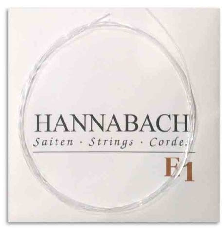 Hannabach 890 1/8 E1 diskantstreng til børneguitar, medium tension