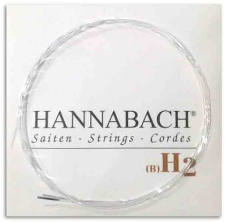 Hannabach 890 1/2 H/B2 diskantstreng til børneguitar, medium tension