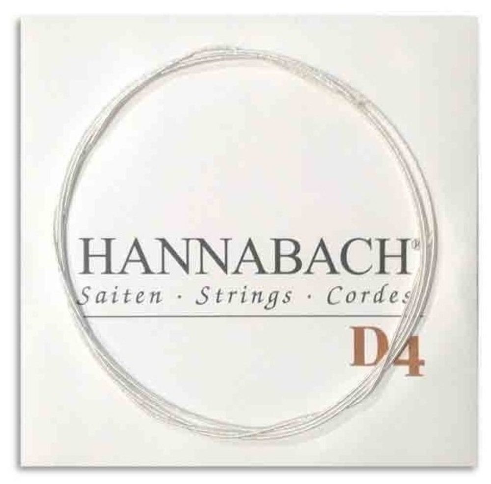 Hannabach 890 1/2 D4 basstreng til børneguitar, medium tension
