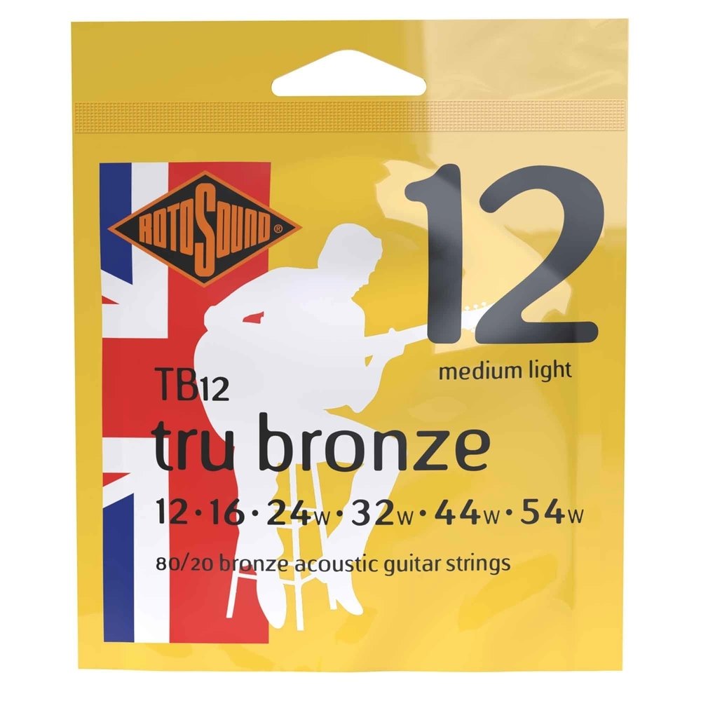 Rotosound Tru Bronze TB12 westernguitarstrenge 12-54