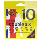Rotosound Roto Yellows R30EL Double Six til 12-strenget elguitar 10-48