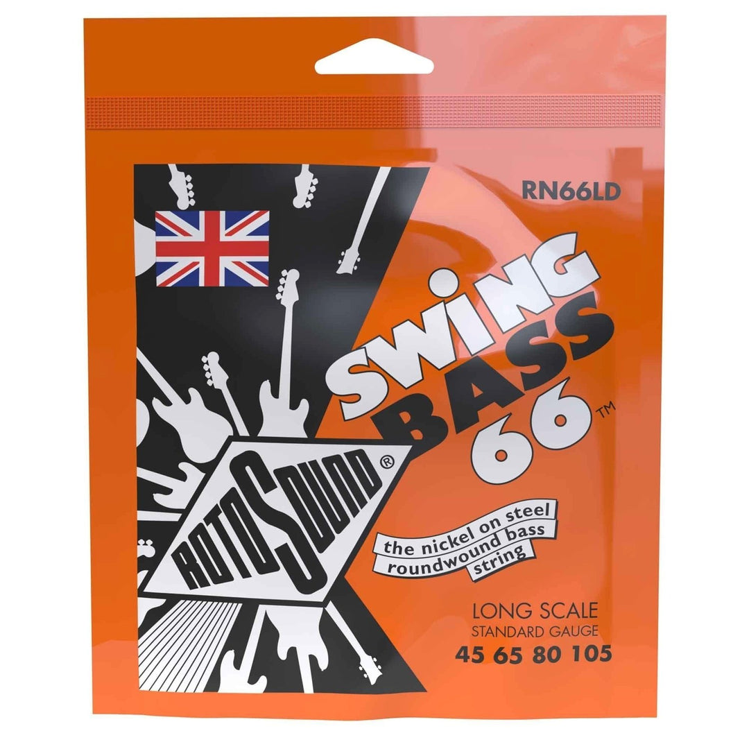 Rotosound E-Bass Strings Swing Bass 66 - Set 4-string Nickel Standard Light 45-100 (RN66LD)