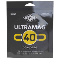 Rotosound Ultramag UM40 sæt til elbas, 4 strenge 40-100