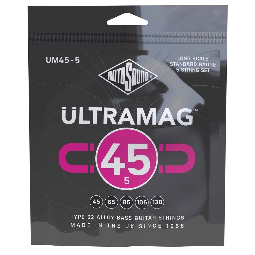 Rotosound E-Bass Strings Ultramag - Set 5-string Standard 45-130 (UM45-5)