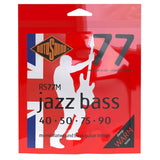 Rotosound Jazz Bass Strings Jazz Bass 77 - Set 4-string Medium 40-90 //Medium scale length (30.5"/772mm to 32"/810mm) (RS77M)