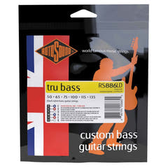 Rotosound E-Bass Strings Tru Bass 88 - Set 6-string Long 50-135, Long scale: scale length (34"/860mm) - to medium (32"/810mm) (RS886LD)