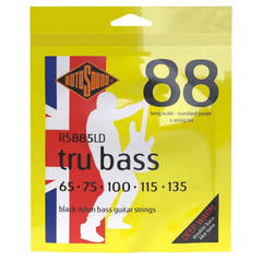 Rotosound E-Bass Strings Tru Bass 88 - Set 5-string Long 65-135; Long scale: scale length (34"/860mm) - to medium (32"/810mm) (RS885LD)