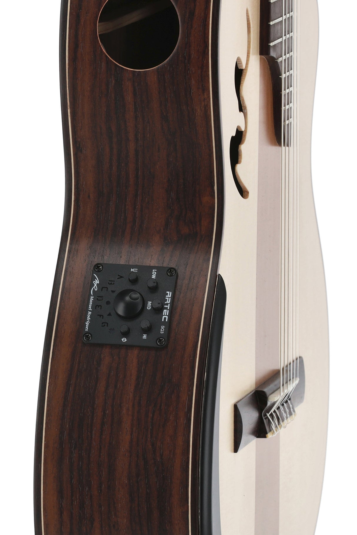 Manuel Rodriguez Electro-acoustic Café Cortado Cutaway - Indian Rosewood (satin)