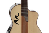 Manuel Rodriguez Electro-acoustic Café Cortado Cutaway - Santos Rosewood (gloss)