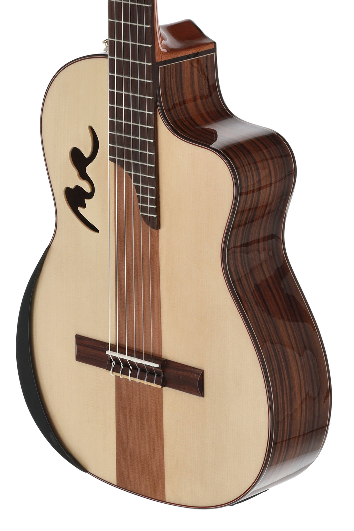 Manuel Rodriguez Electro-acoustic Café Cortado Cutaway - Santos Rosewood (gloss)