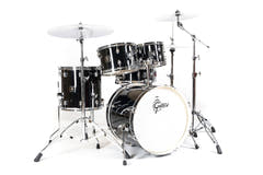 Gretsch Energy trommesæt 20", Black, uden bækkener, 5 dele hardware