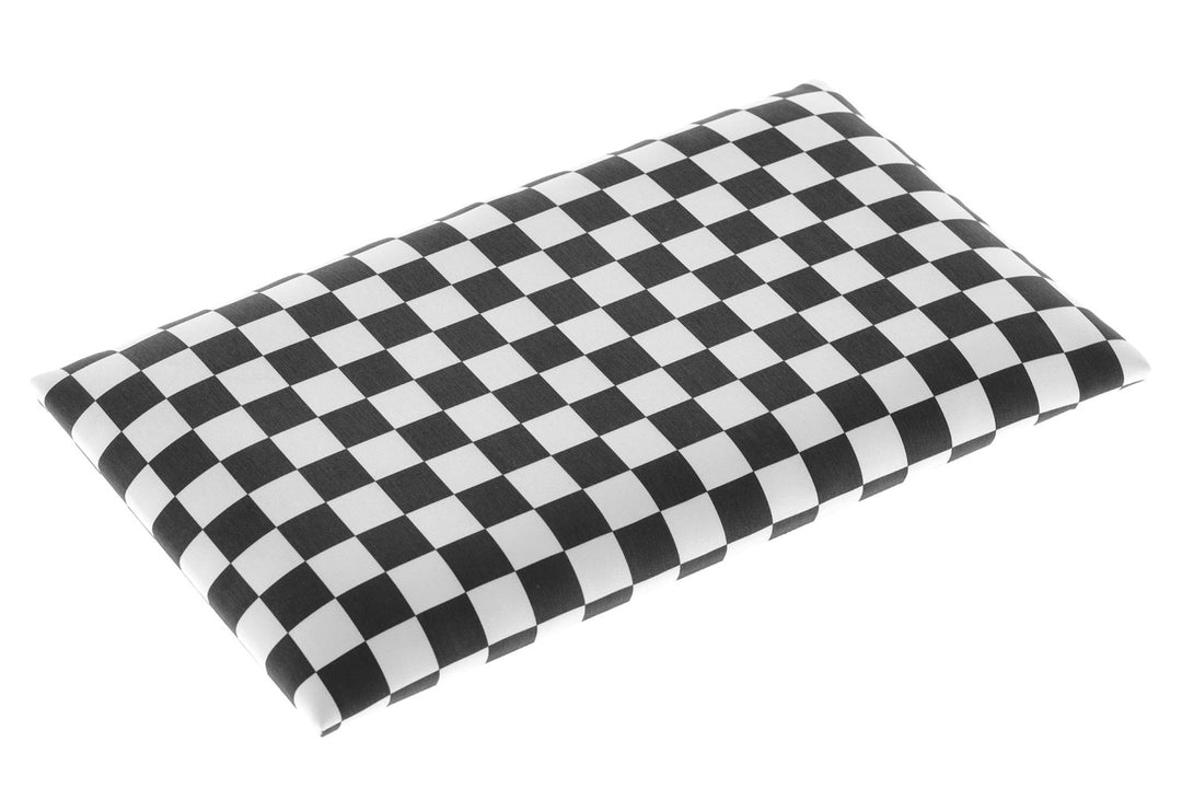 GEWA sædeflade 130.189 til Deluxe klaverbænk, Race Flag, 52 x 30 cm