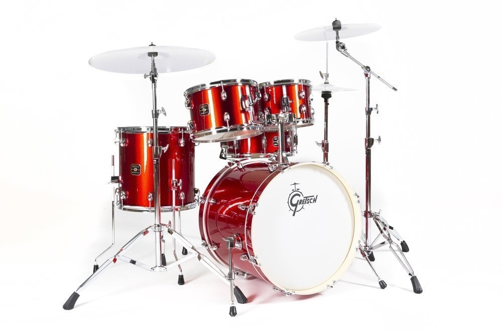 Gretsch Energy trommesæt 20", Red, uden bækkener, 5 dele hardware