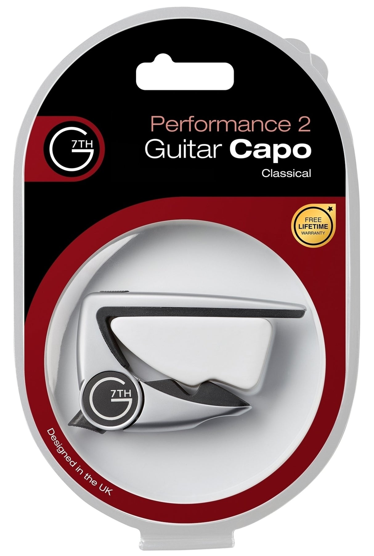 G7th Capo Performance - Classic Guitar, silver (C53013)