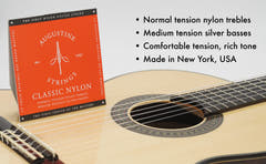 Augustine Strings for classic guitar Classic Label - Set Classic Red (normal/medium)