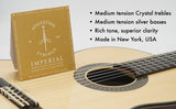 Augustine Strings for classic guitar Imperial Crystal Nylon medium - Set Imperial Red (medium/medium)
