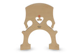 Despiau Double bass bridge Planet D - 3/4 (Foot width 150)