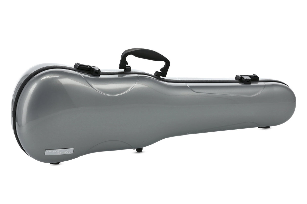 GEWA Form shaped violin cases Air 1.7 - Silver metallic high gloss