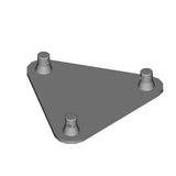 DuraTruss DT 23-BPM Base plate +half connectors male
