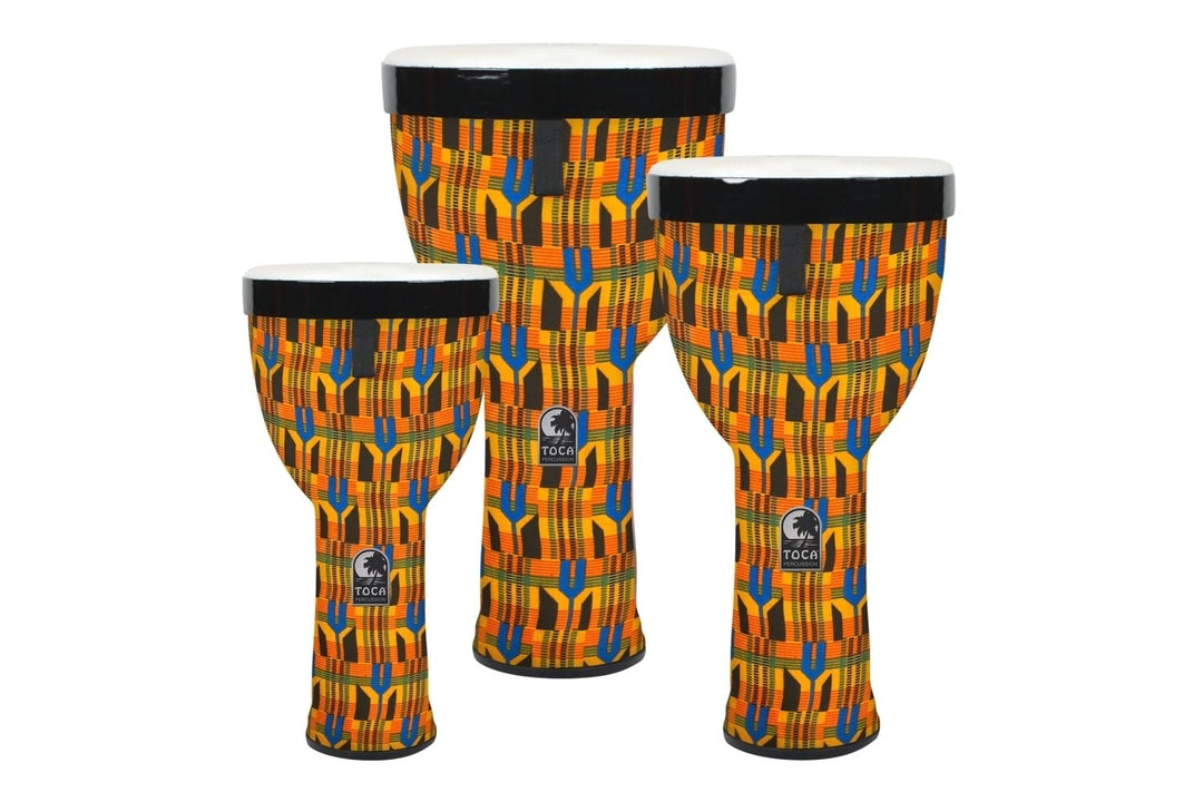 Toca Nesting Drums Djembe Freestyle II - 3 pcs Set (TSSND-3PCK-FP)