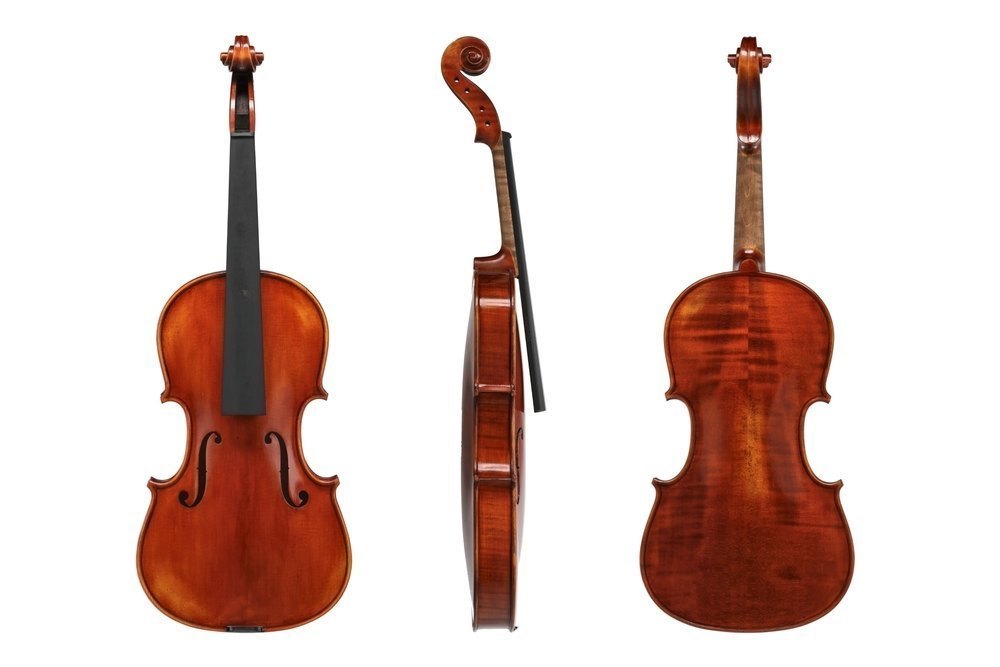 GEWA Europa Maestro violin 1/2, maroon, uden opsætning