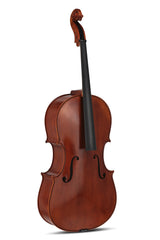 GEWA Europa Maestro cello 4/4, kastanjebrun spritlak