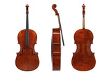 GEWA Europa Maestro cello 7/8, maroon spritlak