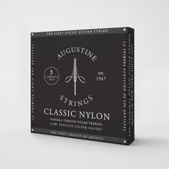 Augustine Strings for classic guitar Classic Label - 3 x Set Classic Black (normal/low)
