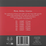 Augustine Strings for classic guitar Classic Label - 3 x Set Classic Red (normal/medium)
