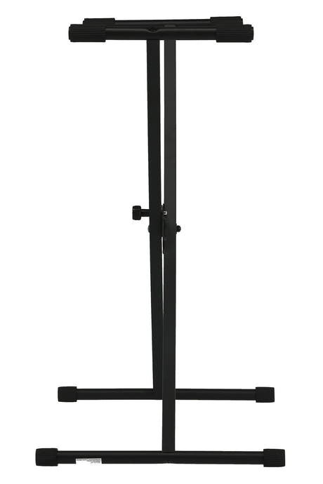 GEWA keyboardstativ, enkeltkryds, sort