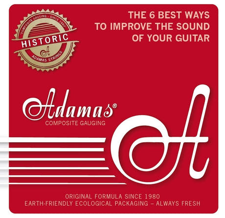 Adamas Round Core 1717RC guitarstrenge, også til allergikere