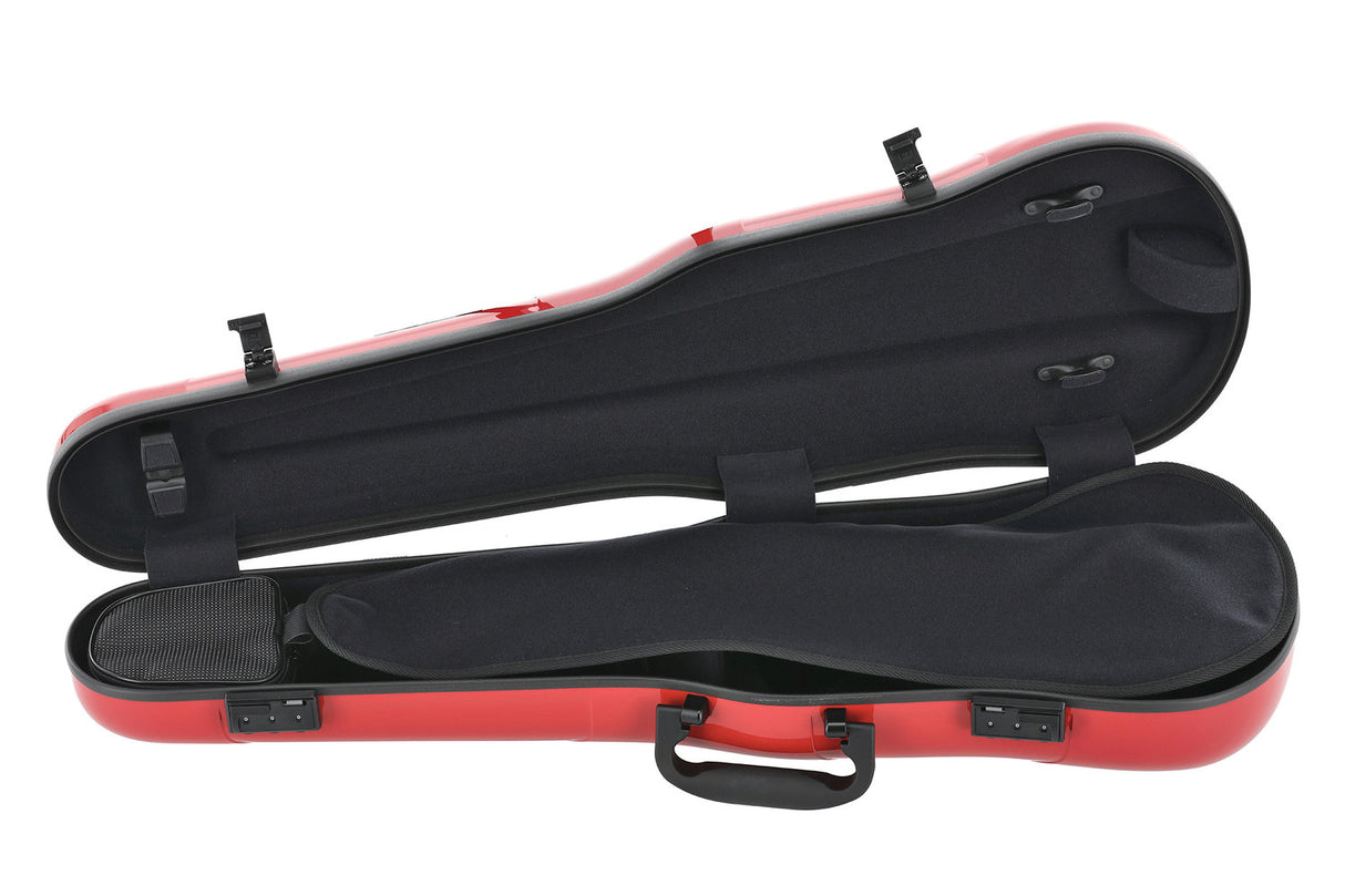 GEWA Form shaped violin cases Air 1.7 - Red highgloss