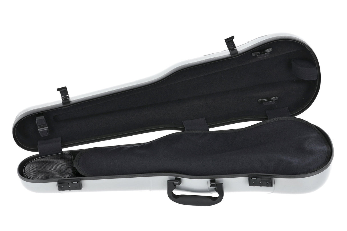 GEWA Form shaped violin cases Air 1.7 - Silver metallic high gloss