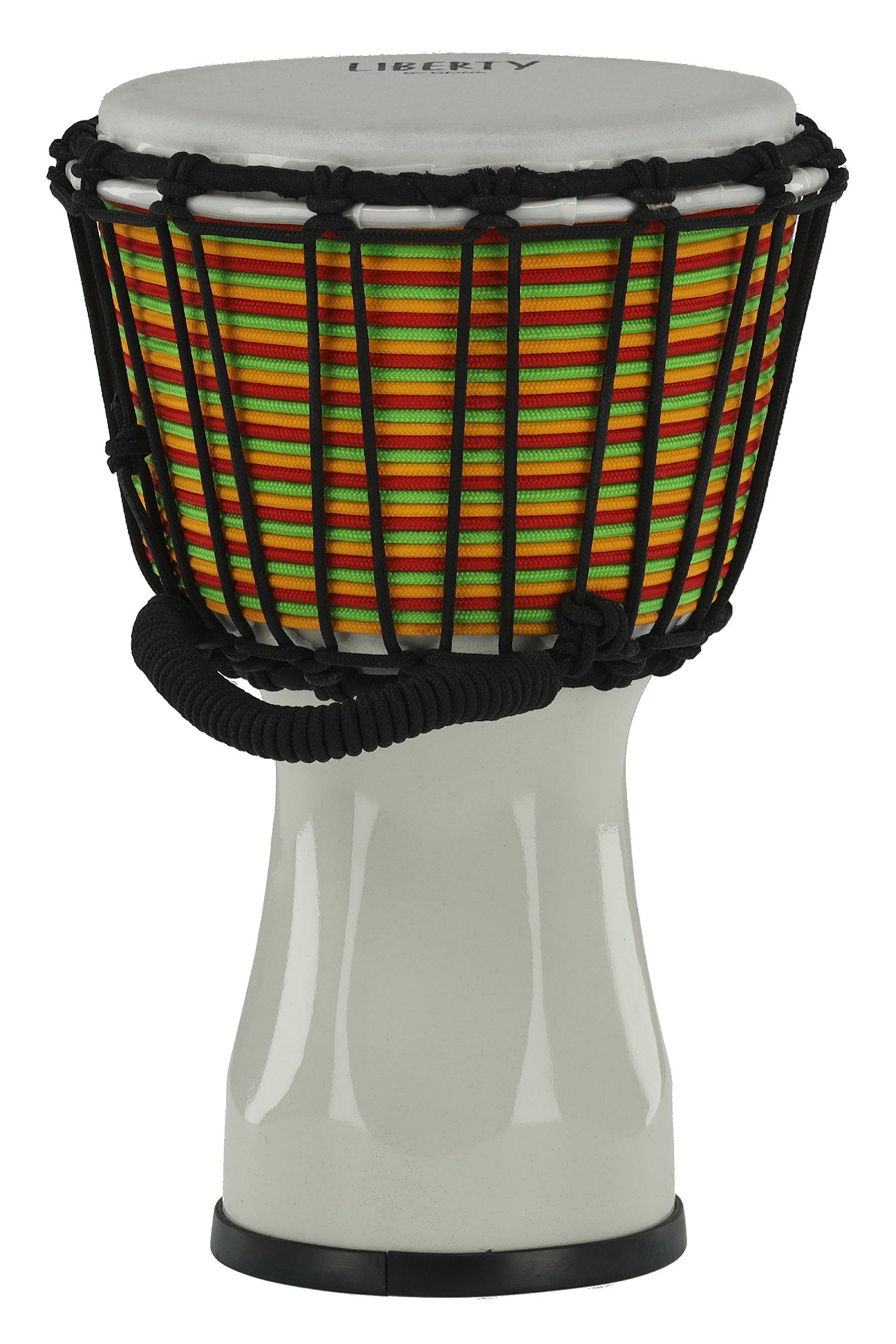 GEWA Djembé Liberty Series Rope Tuned - 7" White
