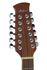 Applause E-Acoustic Guitar AB2412II Mid Cutaway 12-string - Black Satin (AB2412II-5S)