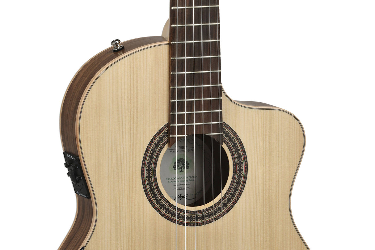 Manuel Rodriguez ECOLOGÍA Series Samba Electro-Acoustic - E-Acoustic Samba Plano (Cutaway)