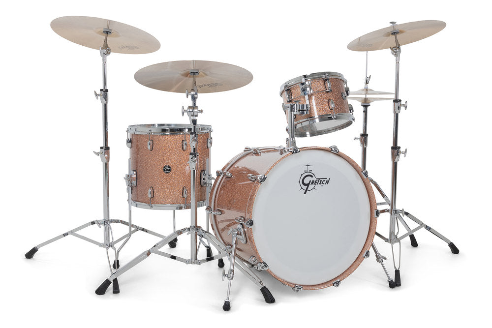 Gretsch Renown Maple 3-delt shell set 22", Champagne Sparkle