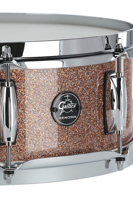 Gretsch Renown Maple lilletromme 14" x 5", Champagne Sparkle