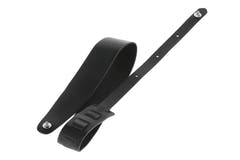 GEWA Premium Plain 70 guitarrem med Security Locks, sort, perforeret