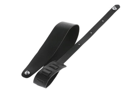 GEWA Premium Plain 70 guitarrem med Security Locks, sort, perforeret