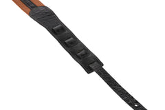 GEWA Guitar Straps Prestige 65 padded Security Locks - dry sand/black