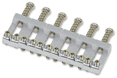 Partsland Saddles Stratocaster models - 9.8 mm wide, diecast