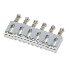 Partsland Saddles Stratocaster models - 10,8 mm wide, chrome