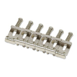 Partsland Saddles Stratocaster models - 11 mm wide, nickel