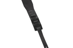 GEWA Premium Plain 70 guitarrem med Security Locks, sort, narvet